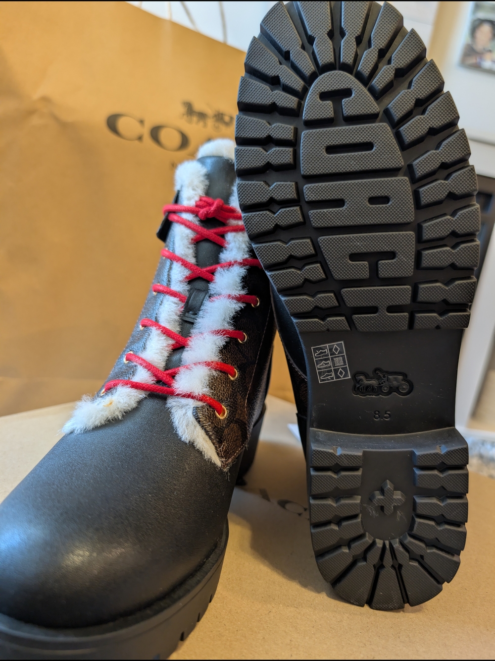 Coach Signature Lorraine Booties - Picture 16 of 17